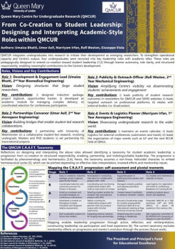 The poster presented
