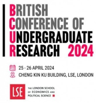 Flyer for the British Conference of Undergraduate Research 2024